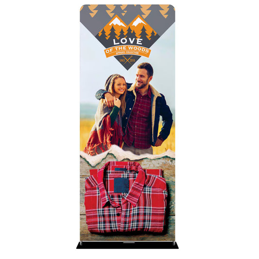 3' x 7.5' Fabric Tube Display