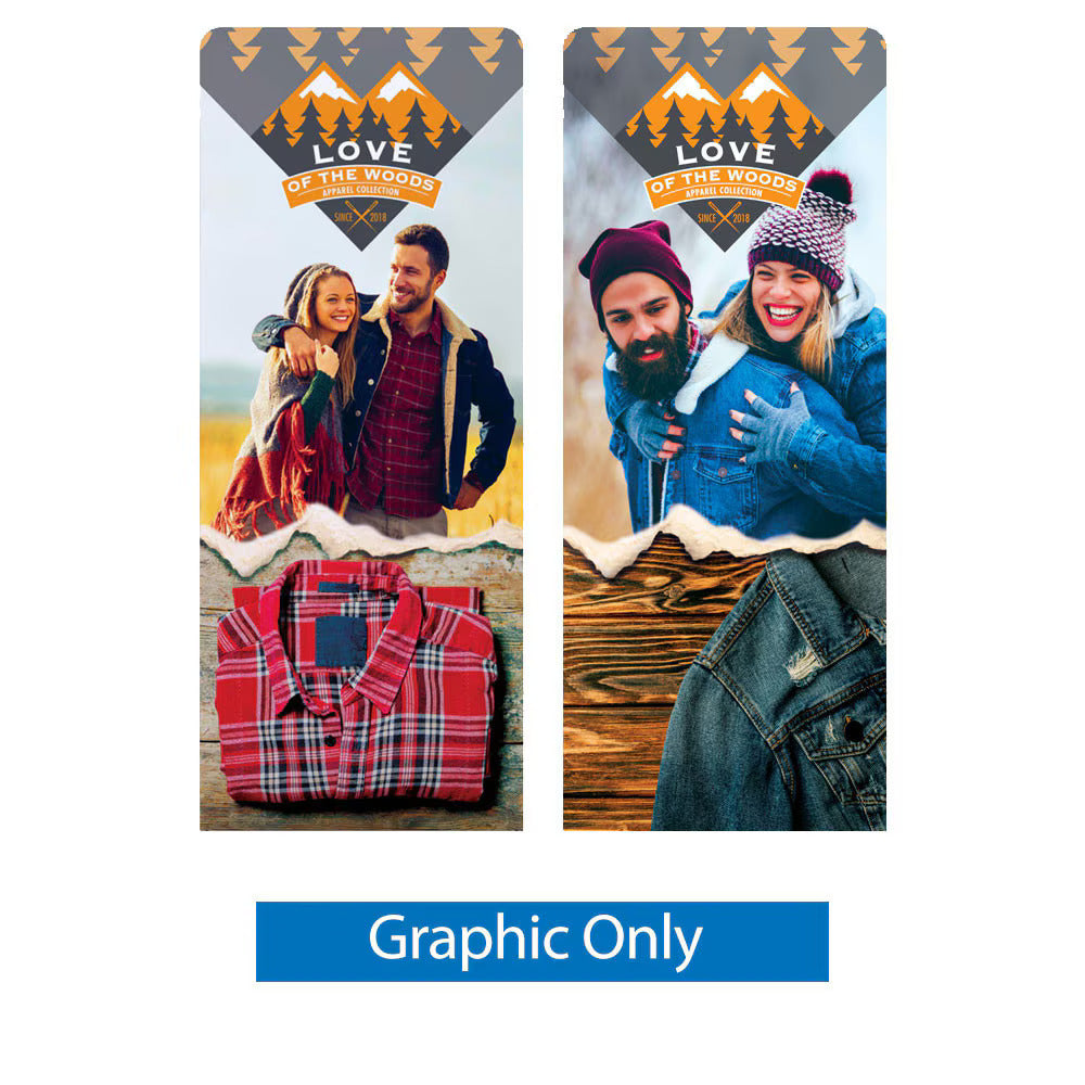 3' x 7.5' Fabric Tube Display